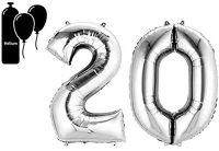 Qx 390492 Lufi fólia metál matt ezüst 20-as 102cm kép