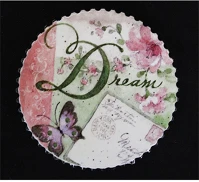 Qx 639369 Hűtőmágnes kör 7,2 cm dreams kép