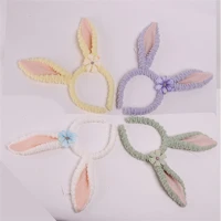 Qx 68883 Iris dekor hajpánt nyuszifül 4 féle szín 24cm kép