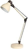 Rábalux E14 1XMAX 11W FÉM Asztali lámpa  carter halogén e14 1xmax 11w fém bézs/barna kép