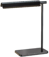 Rábalux LED 7W FÉM FEKETE Asztali lámpa  horus led 7w fém fekete kép