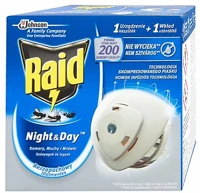 Raid VL21_00611 Rovarírtó elektromos készülék szúnyogirtó  night&day illatmentes kép