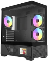 Raidmax I803 Airflow diagram i803 tempered glass black kép