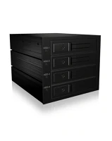 Raidsonic IB-564SSK Icy box 4x8,9cm sata in 3x5,25