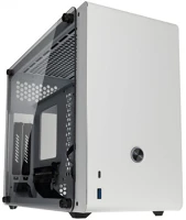 Raijintek 0R20B00151 Ophion evo white táp nélküli ablakos mini itx ház fehér kép