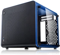 Raijintek 0R20B00163 Metis evo tgs táp nélküli ablakos mini-itx ház kék kép