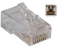 Rainbow UTD5881 Sld  utp dugó cat5e fali kábelhez (100 db) kép