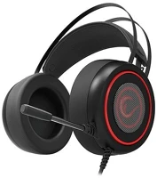 Rampage SN-R7 Sn-r7 mesh headset black/red kép