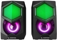 Rampage 2.0 RMS-N29 2X3W 2.0  rms-n29  2x3w rgb hangerőszabályzó usb hangszóró kép