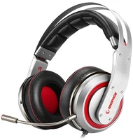 Rampage SN-RW5 fejhallgató -  hydra (7.1, mikrofon, usb, vibráció, hangerőszabályzó, nagy-párnás, 2.3m kábel, szürke) kép