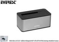Rampage 22803 HDD dock - Everest HD3-530 2.5 / 3.5 USB3.0 6Gbps / UASP 4TB / 6TB / 8TB kép