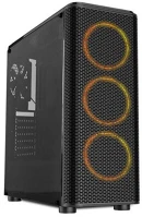 Rampage X-CORE számítógépház -  (fekete; üveg ablakos; atx; alsó táp; 3x120mm; 1xusb3.0 + 2xusb2.0) kép