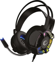 Rampage 2,2M kábel, fekete) fejhallgató kép