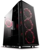 Rampage RMC2019 számítógépház -  joyance rgb (fekete; ablakos; atx; alsó táp; 4x120mm; 1xusb3.0 + 2xusb2.0, i/o;porszűrő) kép