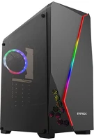 Rampage X-LINE everest számítógépház -  (ablakos; atx; alsó táp; 1x120mm led; 1xusb3.0 + 2xusb2.0, i/o; porszűrő; rgb) kép