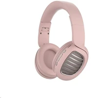 Rampage 32608 Fejhallgató vezeték nélküli - sn-bt55 (bluetooth v5.0, hang.szab., micro-sd foglalat, rózsaszín) kép
