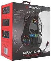 Rampage MIRACLE-X5 RGB fejhallgató kép