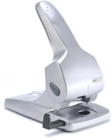 Rapesco COR_IR0732 Lyukasztó, nagyteljesítményű, kétlyukú, 65 lap, fém,  