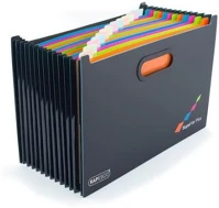 Rapesco COR_IR1552 Harmonika irattartó, a4+, pp, 13 rekeszes,  