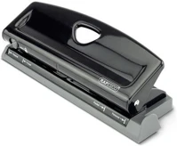 Rapesco COR_IR1725 Lyukasztó, hatlyukú, 9 lap, fém, fekete kép