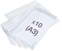 Rapesco COR_IR1817 Irattartó tasak, a3, pp, patentos,  