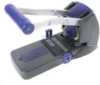 Rapesco COR_IRPF220AP1 lyukasztó, nagyteljesítményű, kétlyukú, 150 lap, könnyített kép