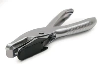 Rapesco COR_IRPF25A001 Lyukasztó, egylyukú, 10 lap, fém,  