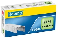 Rapid COR_E24855600 Tűzőkapocs, 24/6, horganyzott,  