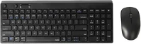 Rapoo 11.01195 Billentyűzet  + egér vezeték nélküli  8050t bluetooth 2,4 ghz fekete kép