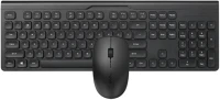 Rapoo 189521 8065m vezeték nélküli billentyűzet + egér (bluetooth, 2,4 ghz), fekete kép