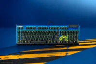 Razer RZ03-04703600-R3M1 Blackwidow v4 x fortnite edition keyboard us kép