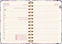 Realsystem 2024/2025 13×18 CM 18 Petito sakura 2024/2025 13×18 cm 18 hónapos spirálos naptár kép