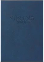 Realsystem 23.0014004 Tanári zsebkönyv  műbőr a/5 heti kék 2025-2026 kép