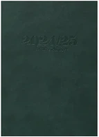Realsystem 23.0014008 Tanári zsebkönyv  műbőr a/5 heti zöld 2025-2026 kép