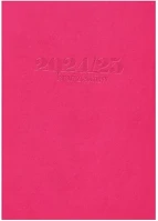 Realsystem 23.0014034 Tanári zsebkönyv műbőr a/5 heti rózsaszín 2025-2026 kép