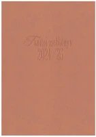 Realsystem 23.0014206 Tanítói zsebkönyv  műbőr a/5 heti púder 2025-2026 kép