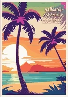 Realsystem 23.0014561 Hallgatói zsebkönyv  papírborító a/5 heti tropical 2025-2026 kép