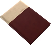 Realsystem 23.0331017 Határidőnapló  lux b/5 heti fehér lapos barna 2026. kép