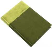 Realsystem 23.0341005 Határidőnapló  lux a/5 napi fehér lapos zöld 2026. kép