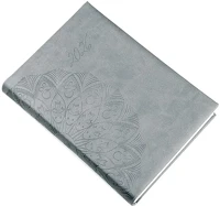 Realsystem 23.0342010 Határidőnapló  librobello b/6 napi fehér lapos szürke 2026. kép