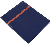 Realsystem 23.0903503 business a/4s heti sárga lapos élei egyedi grafikával nyomott kék 2026 kép