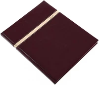 Realsystem 23.0903538 business a/4s heti sárga lapos élei egyedi grafikával nyomott sötétbarna kép