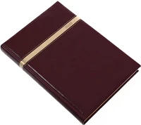 Realsystem 23.0903638 business b/5 napi sárga lapos élei egyedi grafikával nyomott sötétbarna kép