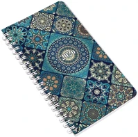 Realsystem 23.09266 Határidőnapló  sp2 spirál a/6 heti fehér lapos mozaik 2026. kép