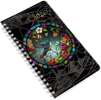 Realsystem 23.09270 Határidőnapló  sp2 spirál a/6 heti fehér lapos kolibri 2026. kép