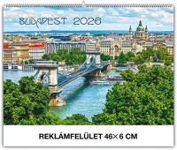 Realsystem 23.0971101 Falinaptár  460x320mm fekvő budapest 2026. kép