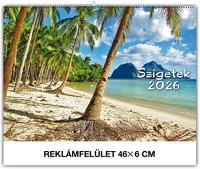 Realsystem 23.0971106 Falinaptár  460x320mm fekvő szigetek 2026. kép