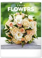 Realsystem 23.09827 Falinaptár  300x340mm álló flowers 2026. kép