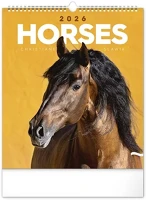 Realsystem 23.09830 Falinaptár  300x340mm álló horses 2026. kép