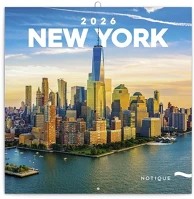 Realsystem 23.09839 Lemeznaptár  300x300mm new york 2026. kép